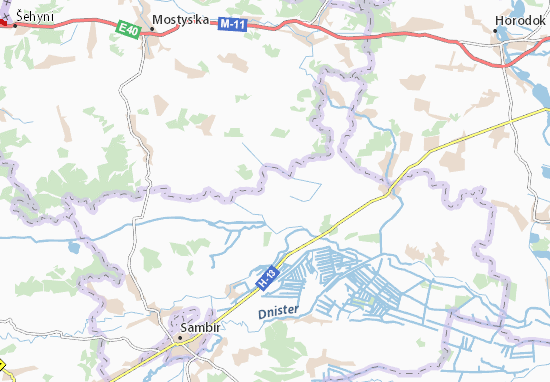 Kupnovychi Map