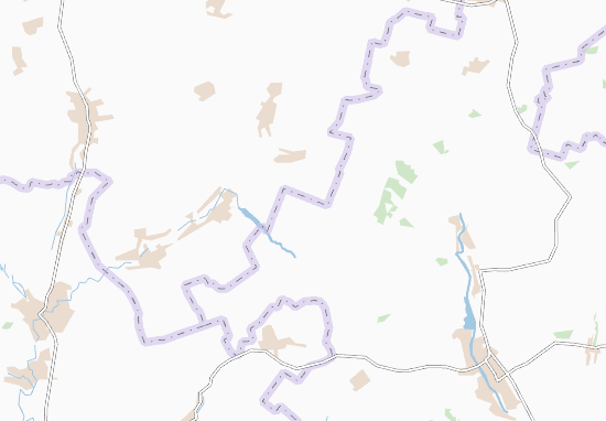 Karte Stadtplan Novochervone