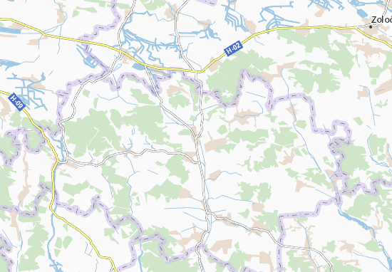 Karte Stadtplan Peremyshlyany