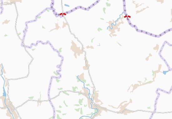 Kaart Plattegrond Mozhnyakivka