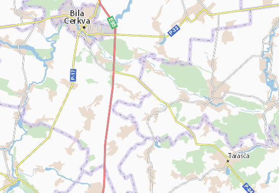 Kaart Plattegrond Popravka