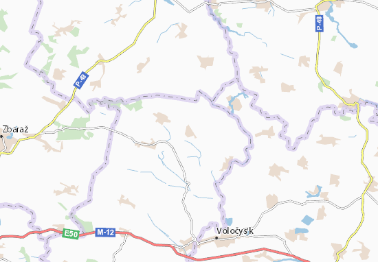 Mapa Koshlyaky