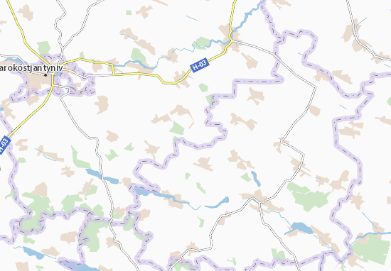 Karte Stadtplan Zahirne