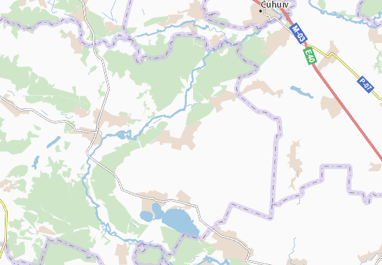Shelud&#x27;kivka Map
