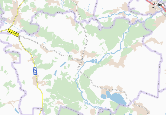 Zmiiv Map