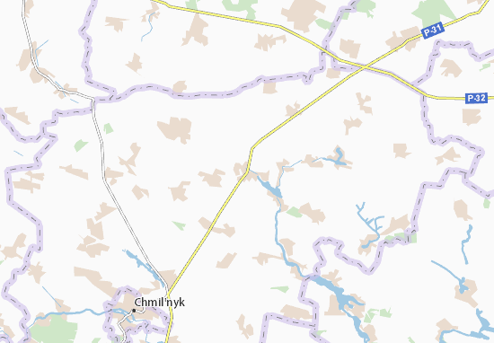 Kaart Plattegrond Ulaniv