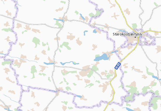 Karte Stadtplan Zastavky