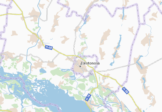 Bakaivka Map
