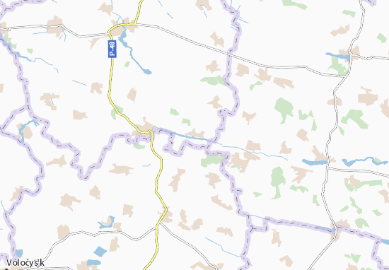 Karte Stadtplan Mykhyryntsi