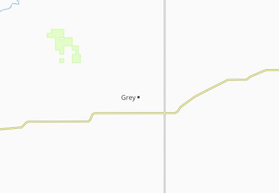 Karte Stadtplan Grey
