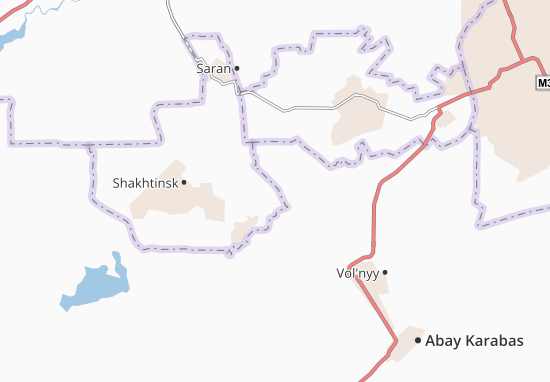 Kaart Plattegrond Novodolinskiy