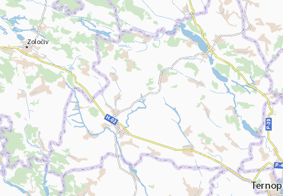 Berymivtsi Map