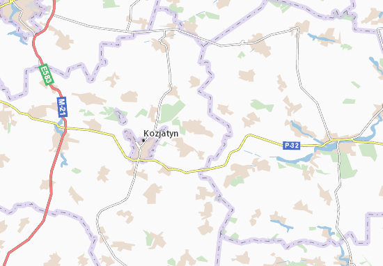 Kaart Plattegrond Sestrynivka