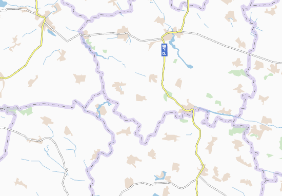 Karte Stadtplan Hal&#x27;chyntsi