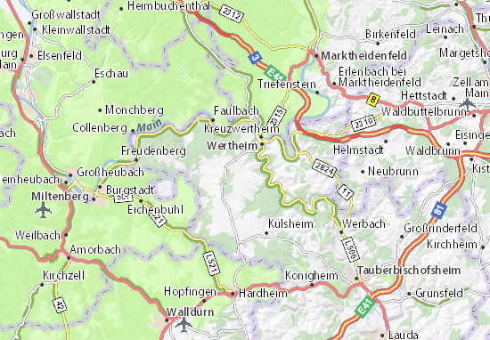 Carte MICHELIN Sachsenhausen plan Sachsenhausen Carte MICHELIN Sachsenhausen plan Sachsenhausen