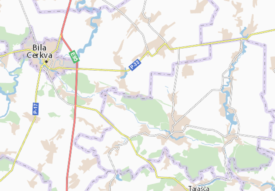 Kaart Plattegrond Sukholisy