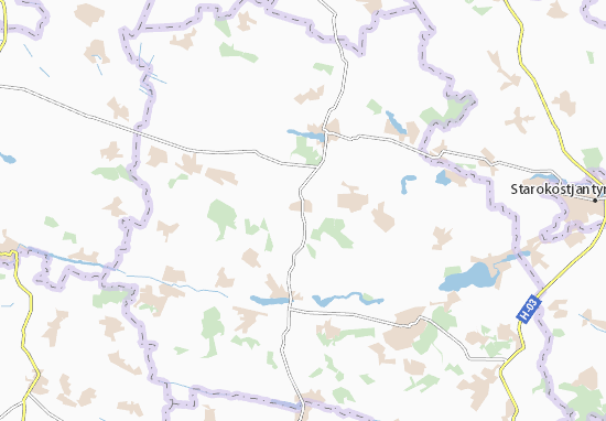 Karte Stadtplan Peches&#x27;ke