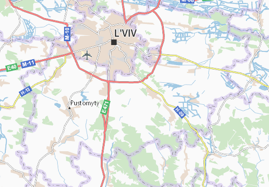 Mapa Krotoshyn