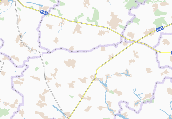 Karte Stadtplan Lyp&#x27;yatyn