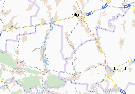 Karte Stadtplan Zemlyanka