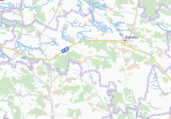 Karte Stadtplan Holohory