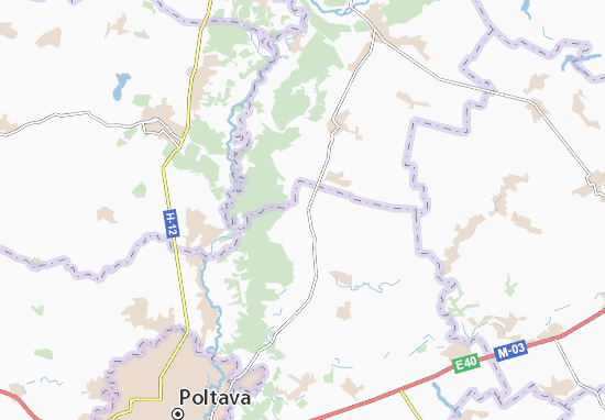 Karte Stadtplan Holovky