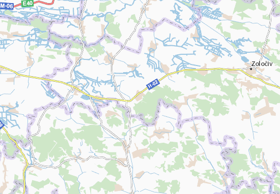 Karte Stadtplan Slovita