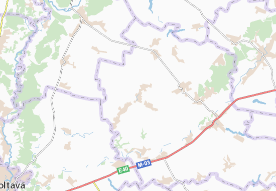 Mapa Nova Kochubeivka