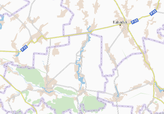 Mapa Teleshivka