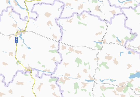 Mapa Sevryuky