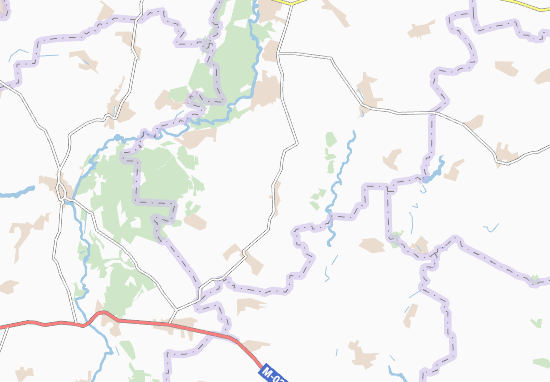 Velyka Buzova Map