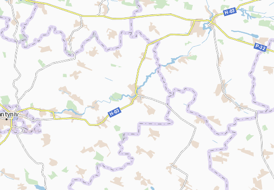 Serbynivka Map