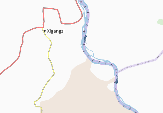 Karte Stadtplan Dawujiazi
