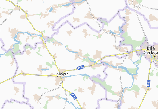Karte Stadtplan Dulyts&#x27;ke