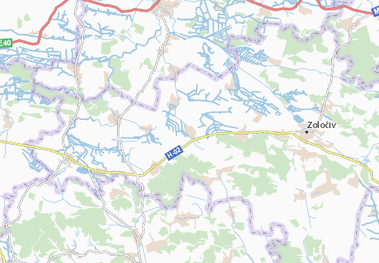 Karte Stadtplan Velyka Vil&#x27;shanytsya
