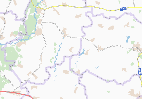 Karte Stadtplan Hoholeve