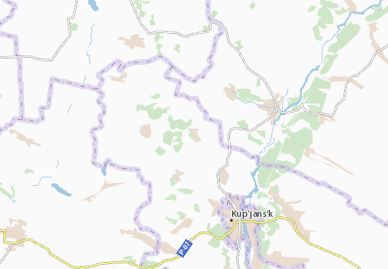 Monachynivka Map