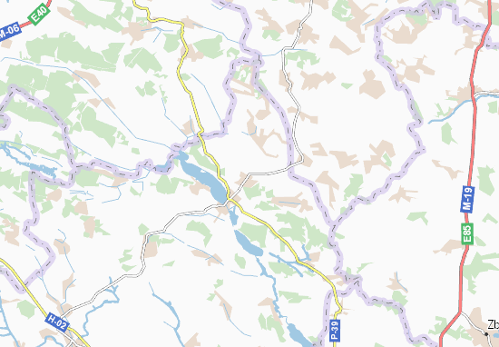 Karte Stadtplan Hai-Roztots&#x27;ki