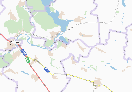 Bazaliivka Map