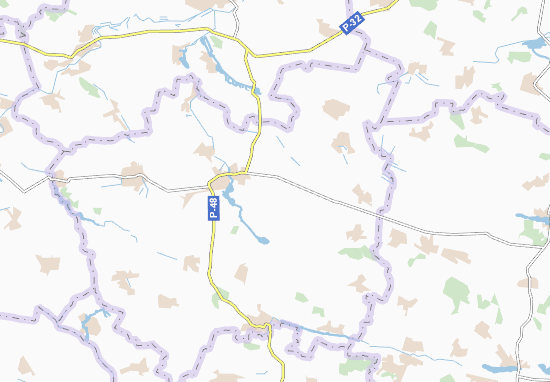 Mapa Troyanivka