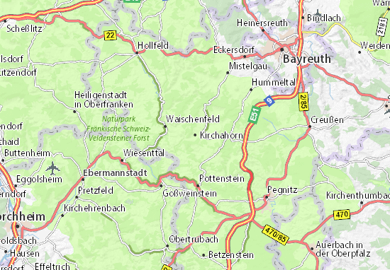 Kirchahorn Map