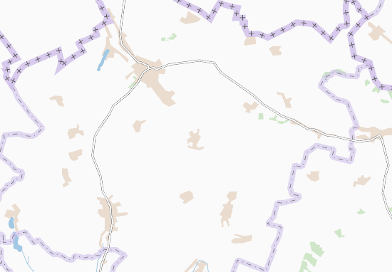 Karte Stadtplan Rozpasiivka