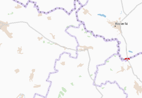 Mapa Vivcharove