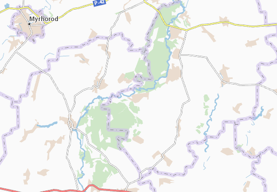 Karte Stadtplan Yares&#x27;ky