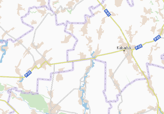 Kaart Plattegrond Shpendivka