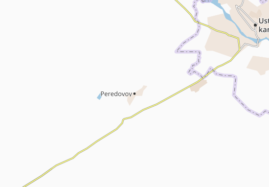 Karte Stadtplan Peredovoy