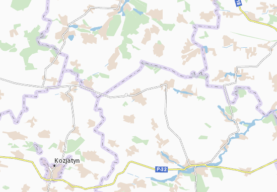 Chornorudka Map