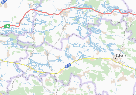 Bortkiv Map
