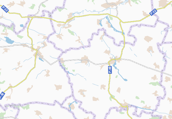 Karte Stadtplan Svyatets&#x27;