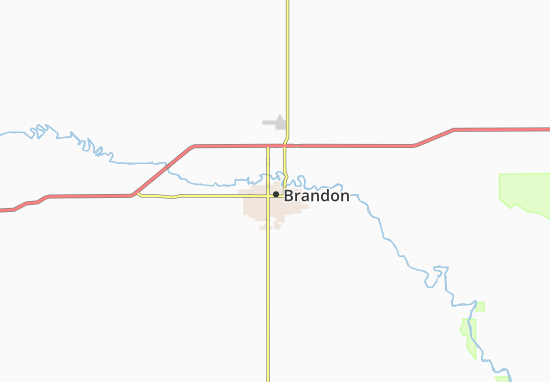 Mapa Brandon